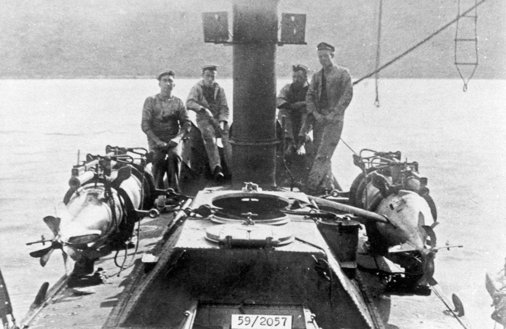 Detail of Second-class torpedo boat by unknown