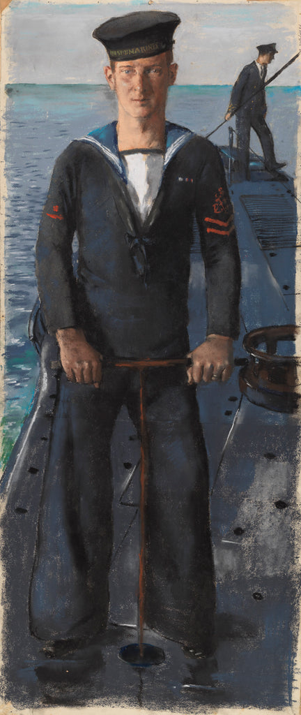 Detail of P.O. [Petty Officer] A.W. Armishaw, DSM and Bar by Dennis William Dring