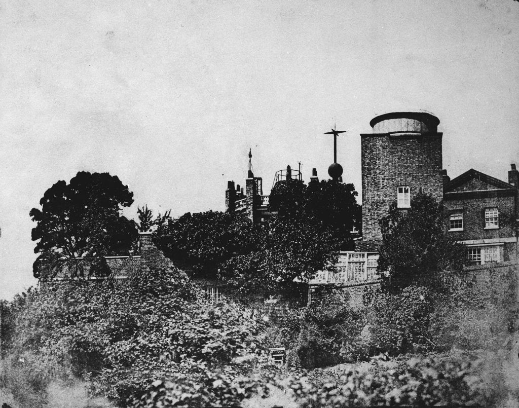 Detail of The Royal Observatory in 1869 by unknown