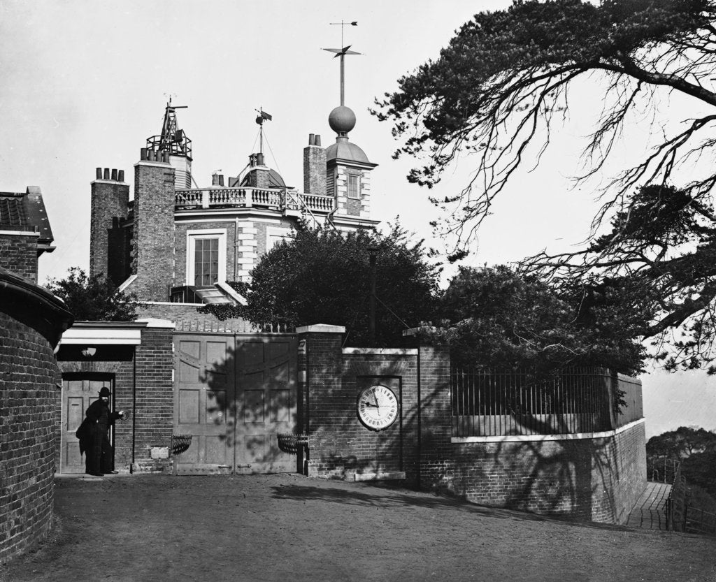 Detail of Entrance of the Royal Observatory, Greenwich by unknown