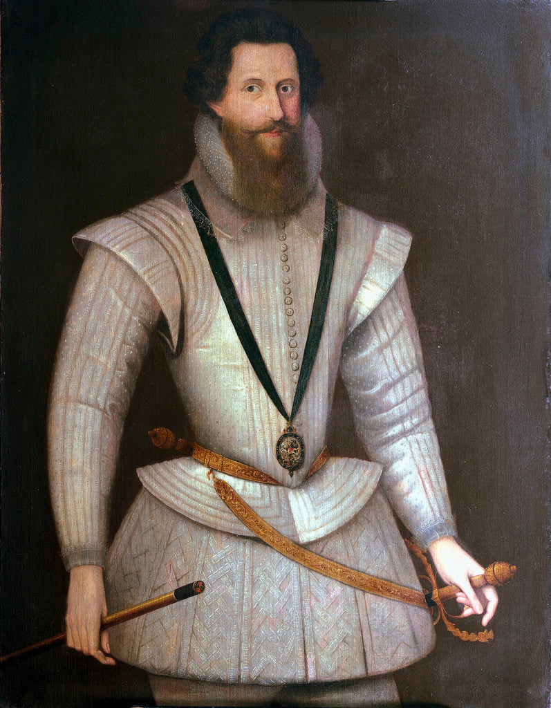 Detail of Robert Devereux, 2nd Earl of Essex (1567-1601) by Marcus Gheeraerts the Younger