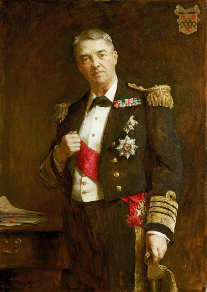 Detail of Admiral Sir John Fisher (1841-1920) by Arthur Stockdale Cope