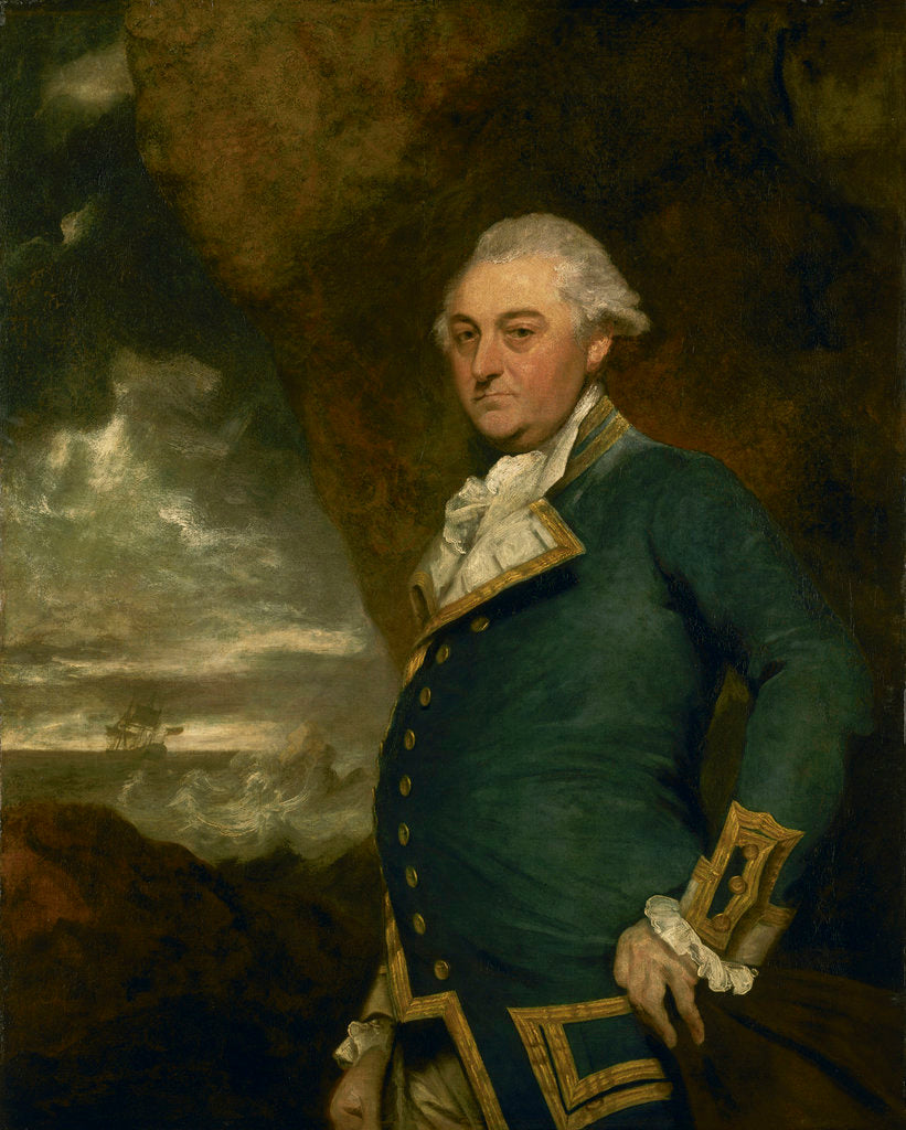 Detail of Captain John Gell (1740-1805) by Joshua Reynolds