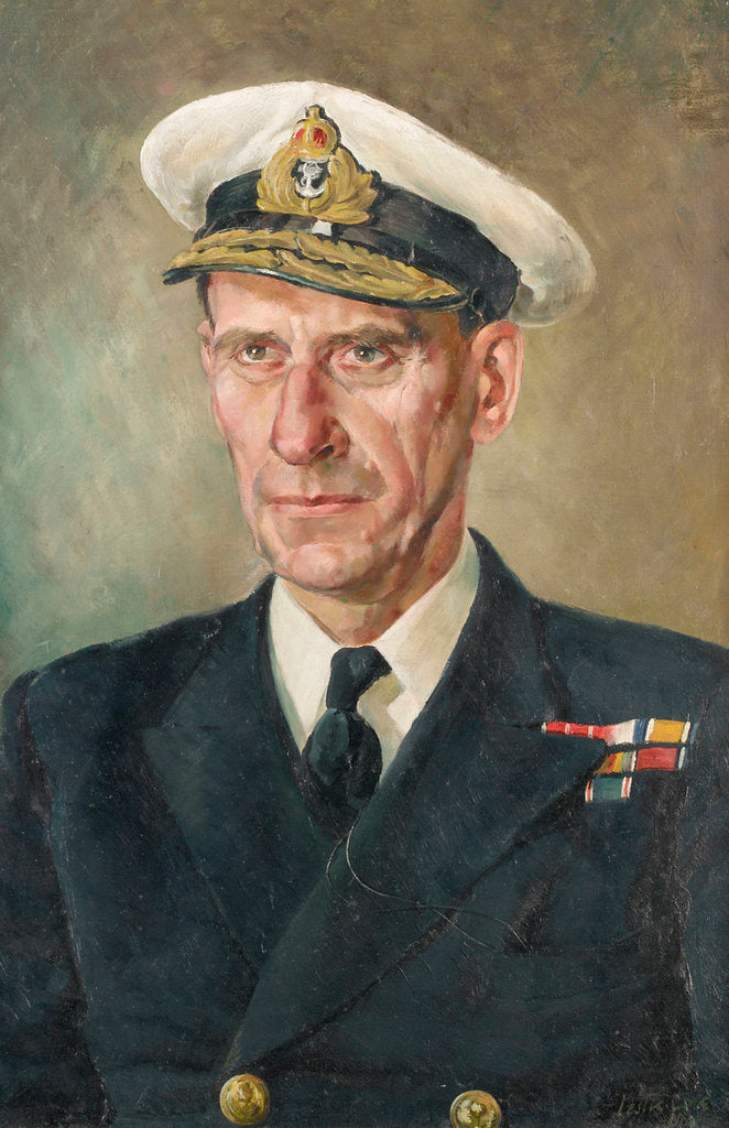 Detail of Rear-Admiral Sir Kenneth Alexander Ingleby-Mackenzie (1892-1961) by Leslie Cole