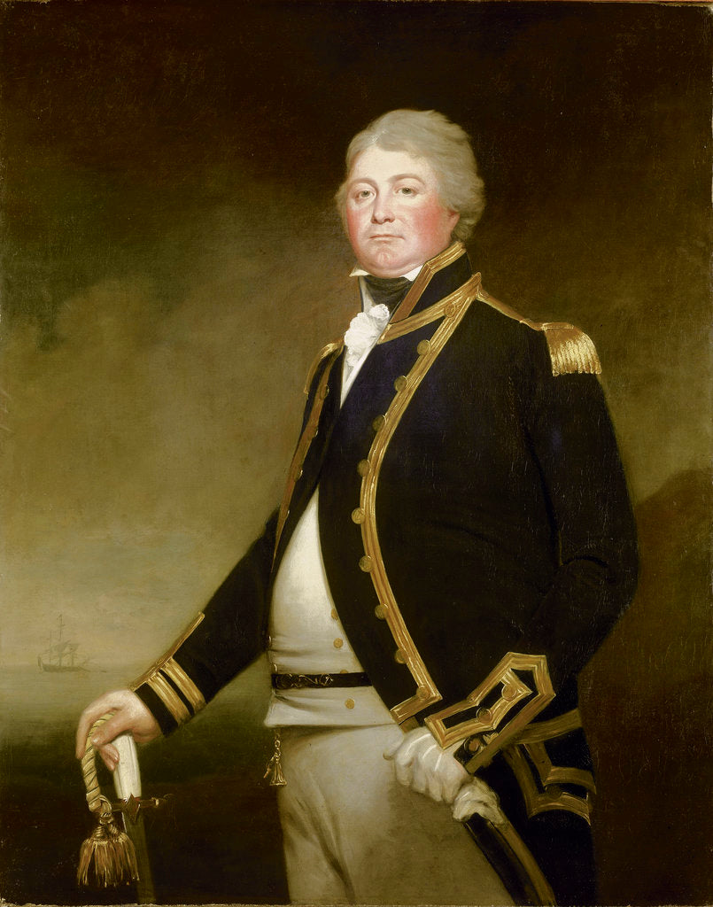 Detail of Captain James Newman-Newman (1767-1811) by Archer James Oliver
