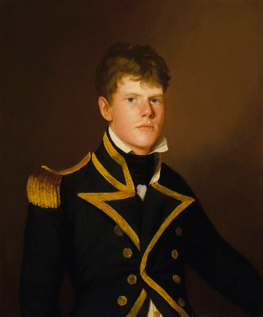 Detail of Captain Peter Rainier (1784-1836) by Thomas Hickey