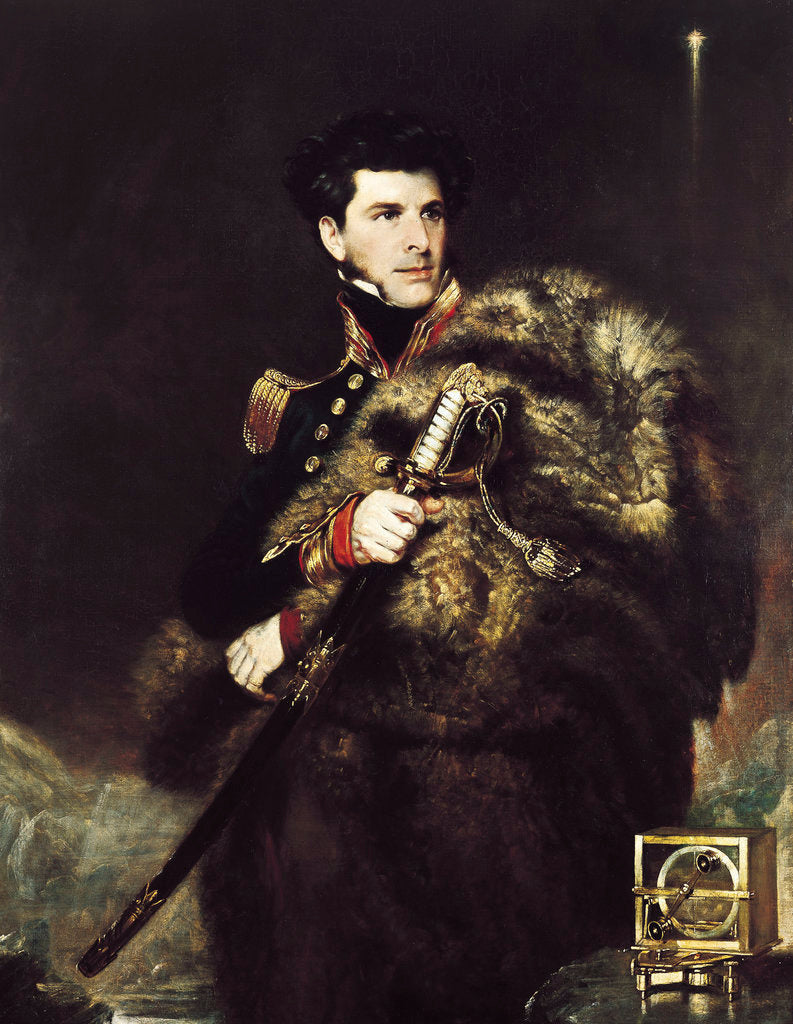 Detail of Commander James Clark Ross (1800-1862) by John R. Wildman
