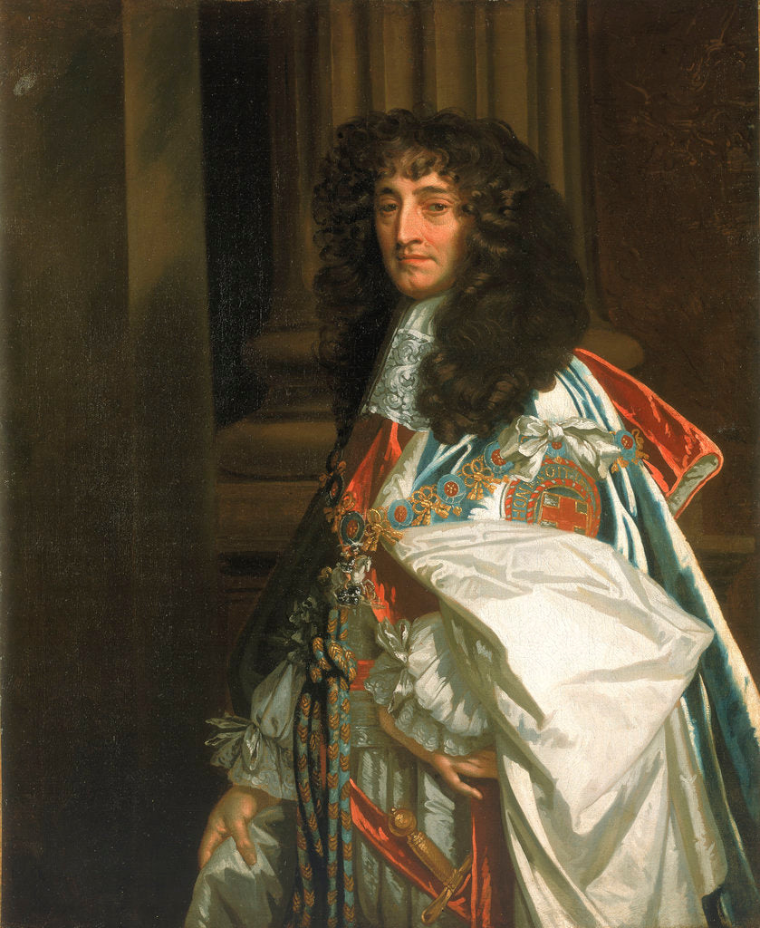 Detail of Prince Rupert, 1st Duke of Cumberland and Count Palatine of the Rhine (1619-1682) by Peter Lely