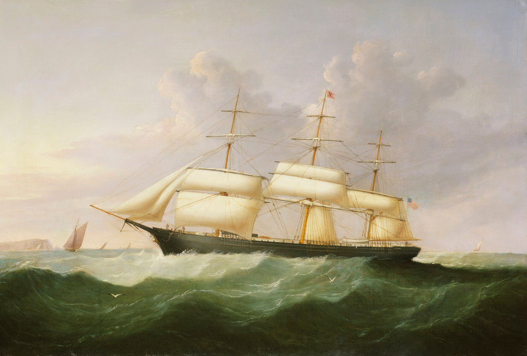 Detail of The ship 'Palestine' by Samuel Walters