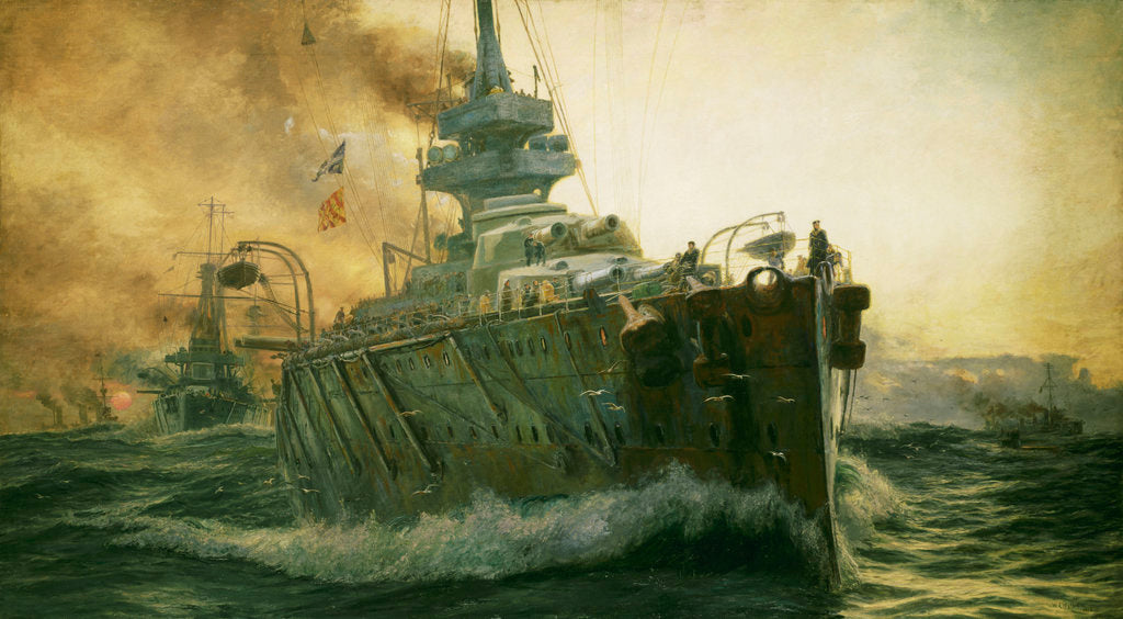 Detail of Masters of the seas by William Lionel Wyllie