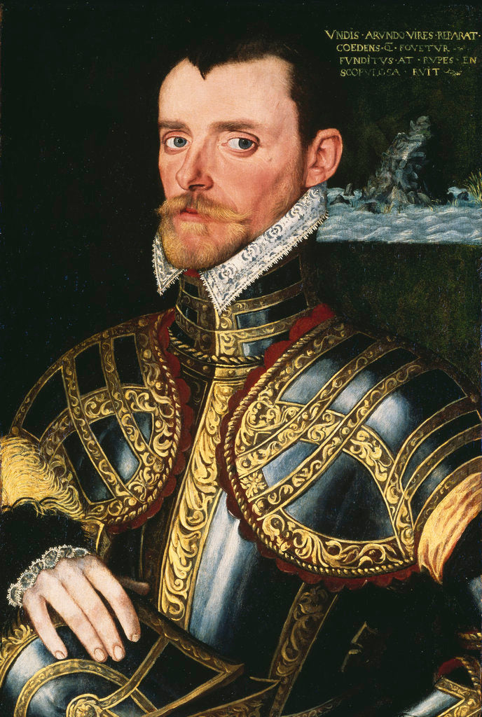 Detail of Admiral Sir Richard Hawkins (1532-1595) by English School