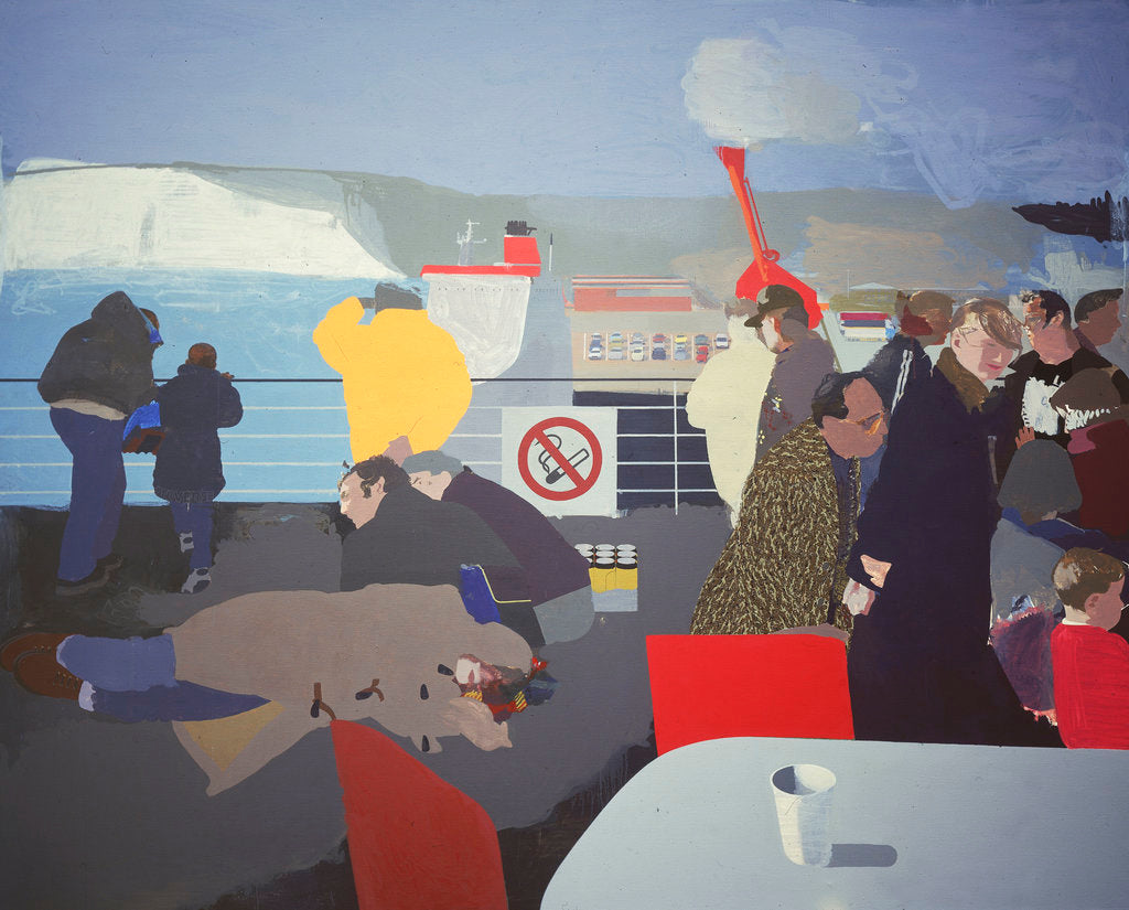 Detail of The First of England, 1998 by Humphrey Ocean