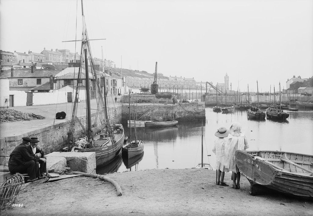 Detail of Porthleven Inner Harbour, Cornwall by Francis Frith & Co.