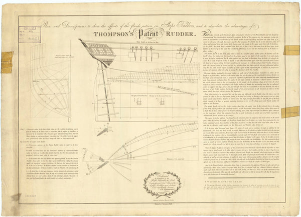 Thompson's Patent Rudder (no date)