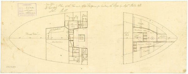 Platforms plan for Wye (1814)