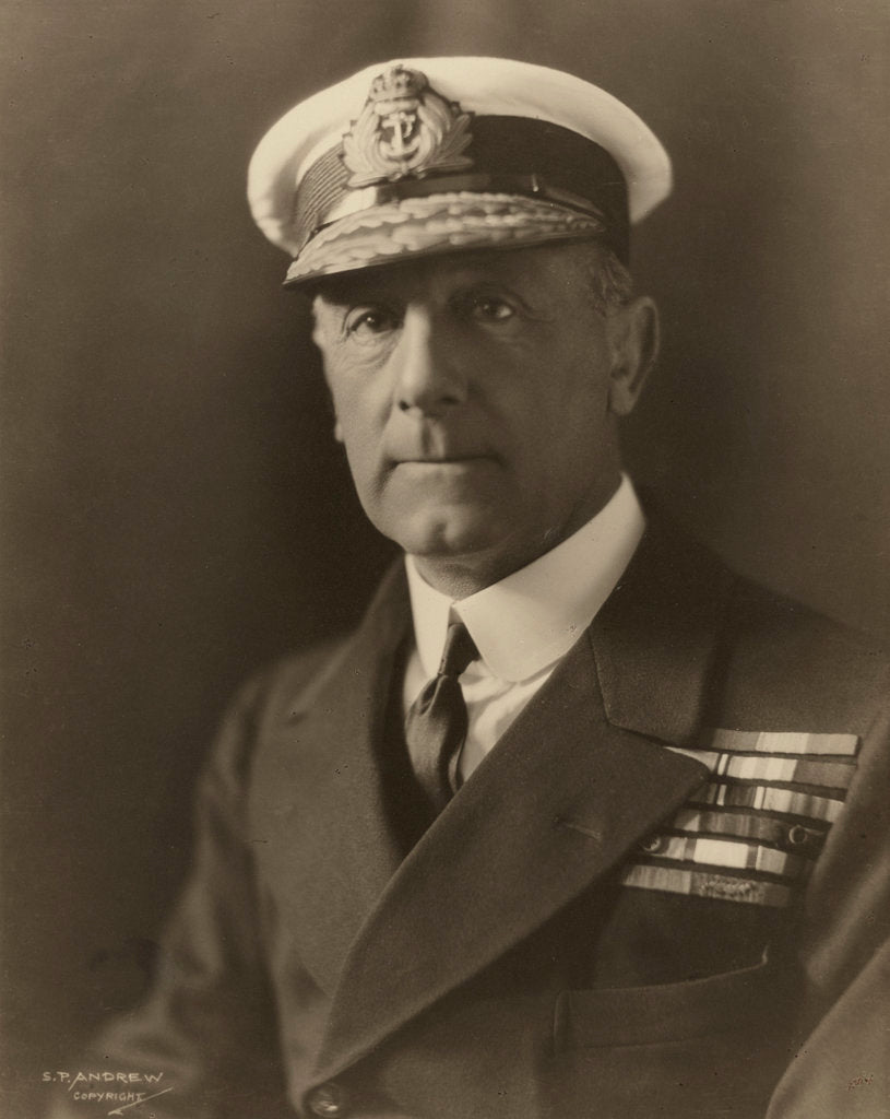 Detail of Admiral Sir John Jellicoe (1859-1936) by unknown