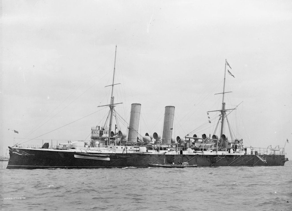 Detail of Photograph of the ship 'Blenheim' by unknown