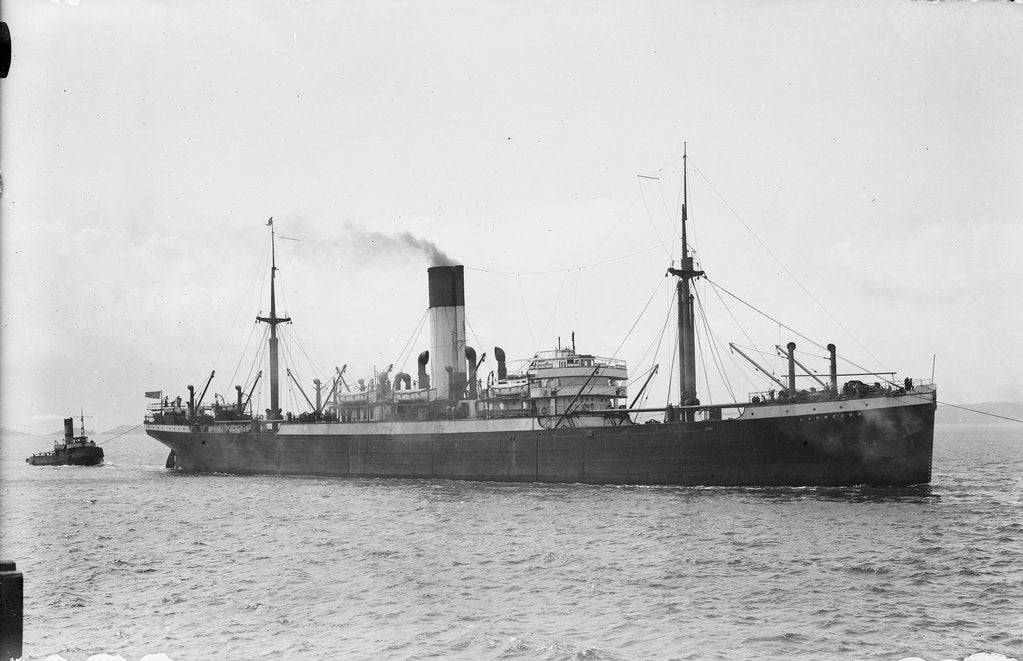 Detail of Photograph of the ship HMS Laomedon (1912) by unknown