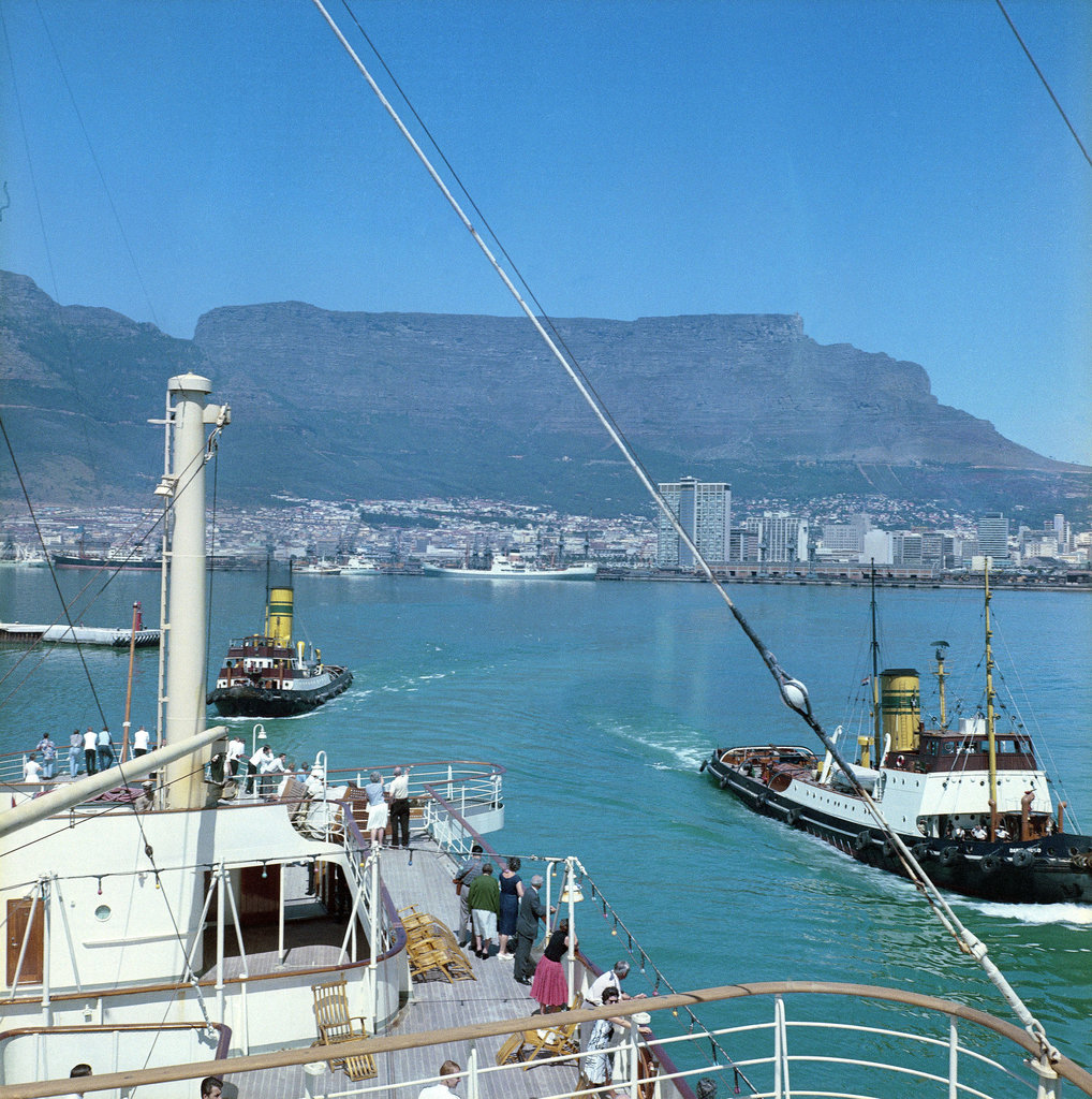 Detail of Cape Town, South Africa by Marine Photo Service