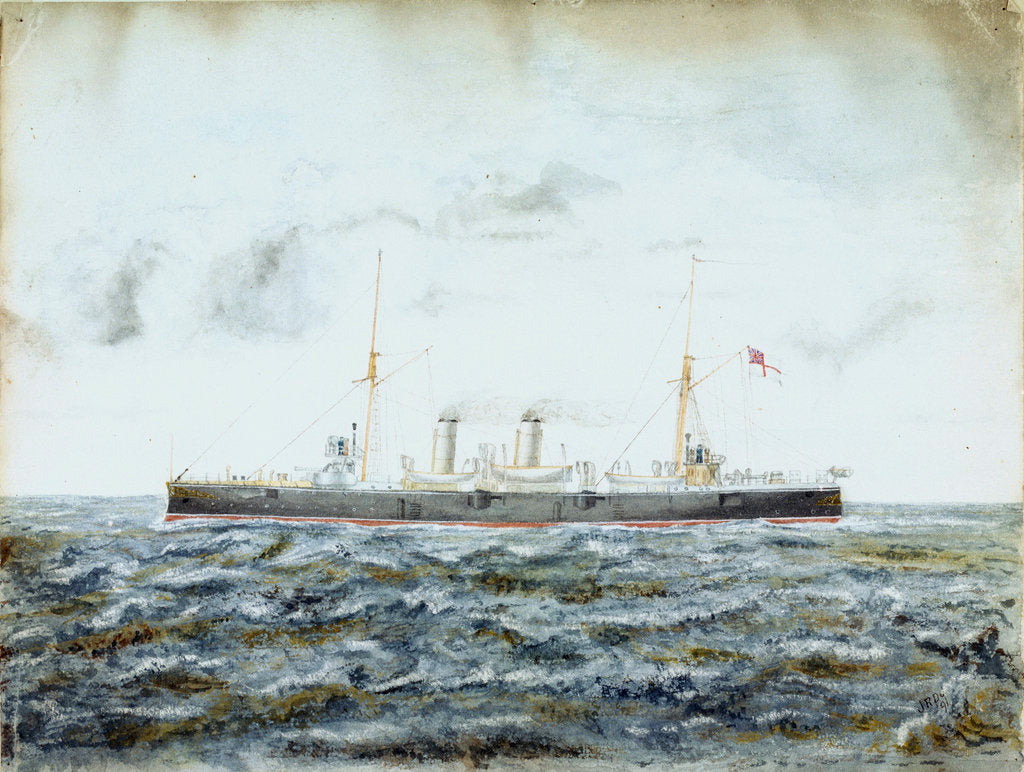 Detail of Ringarooma (class) 1889 by J.R.D.