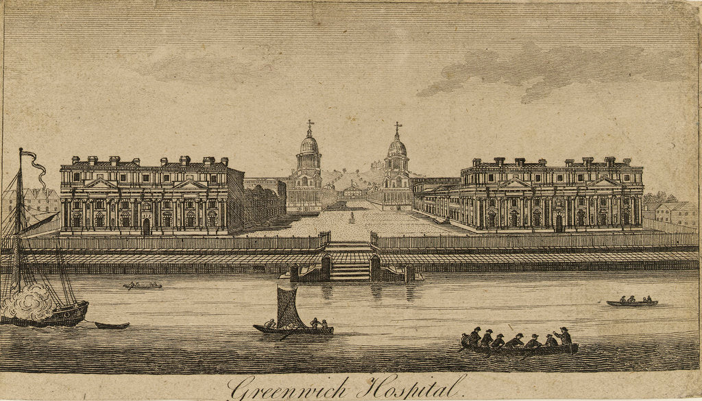 Detail of Greenwich Hospital by unknown