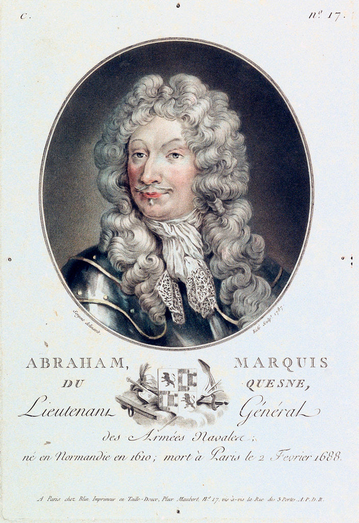 Detail of Marquess du Quesne by Antoine Louis Francois Sergent