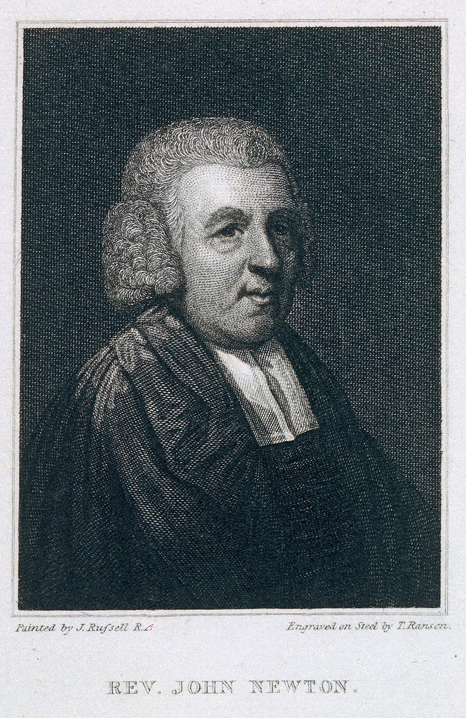 Detail of Rev. John Newton by John Russell