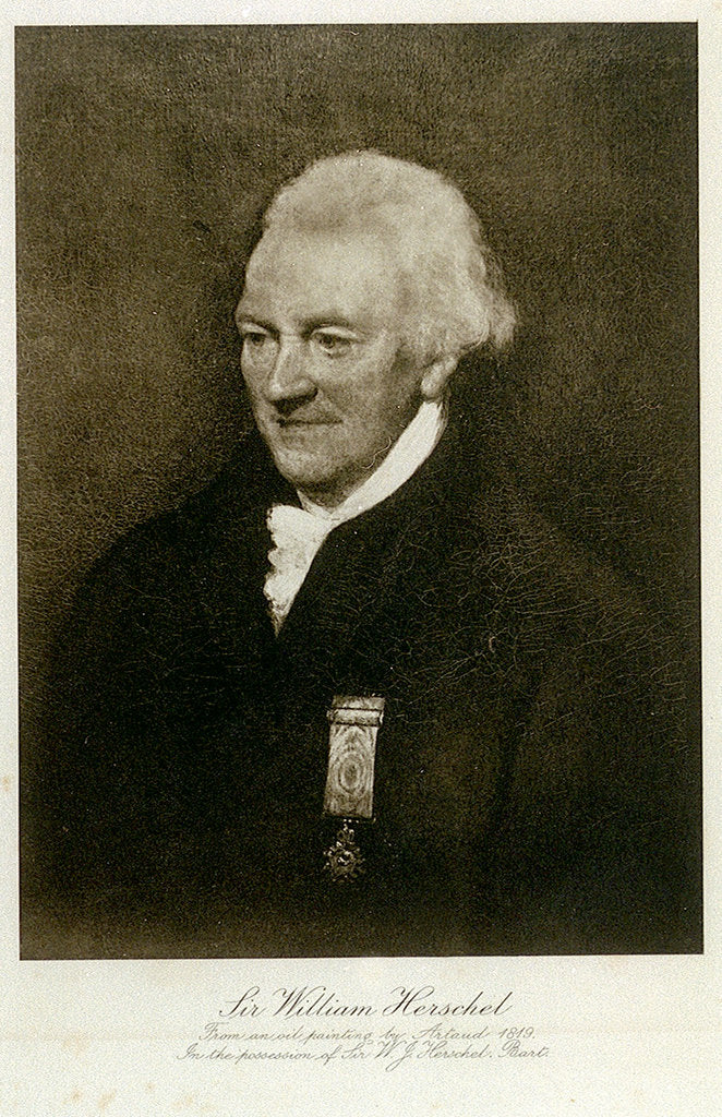 Detail of Sir William Herschel by William Artaud