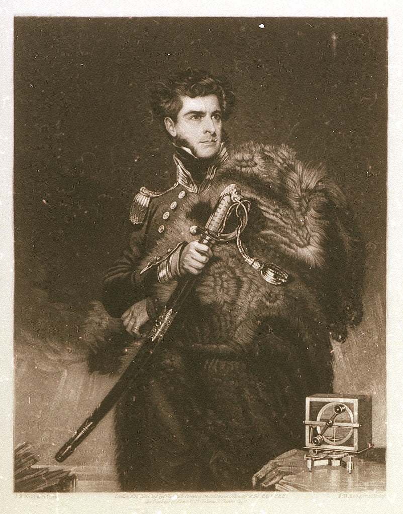 Detail of Sir James Clark Ross (1800-1862) by John R. Wildman