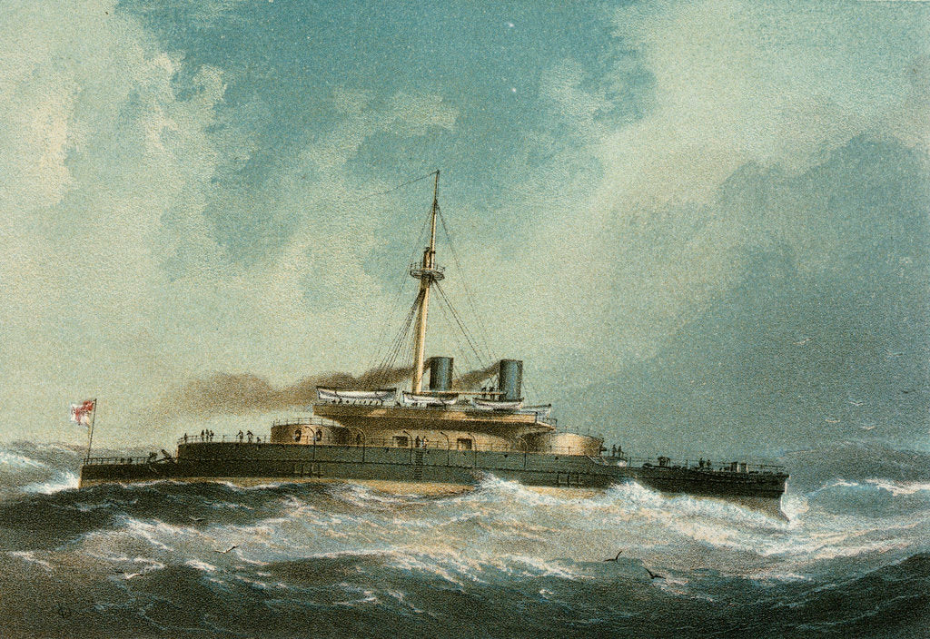 Detail of HMS 'Devastation' by Griffin & Co