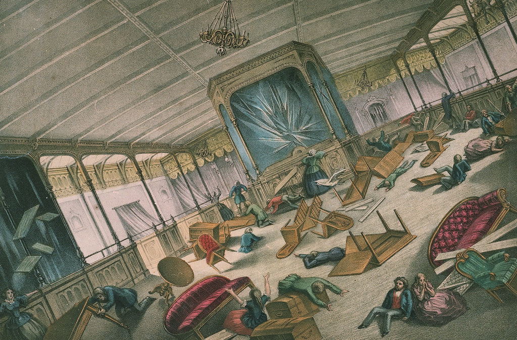 Detail of The Grand Saloon, 'Great Eastern' by C.F. Hayward