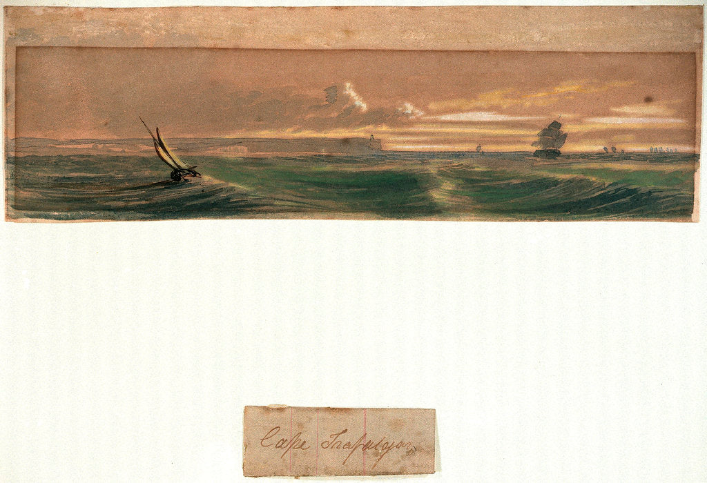 Detail of Cape Trafalgar by Percy W. Justyne
