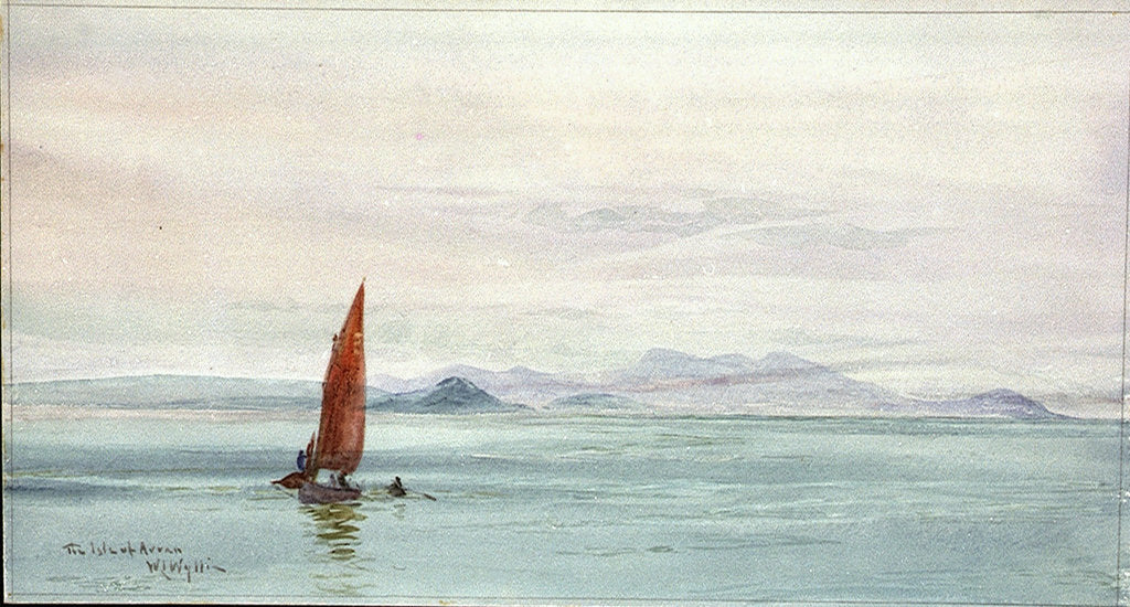 Detail of The Isle of Arran by William Lionel