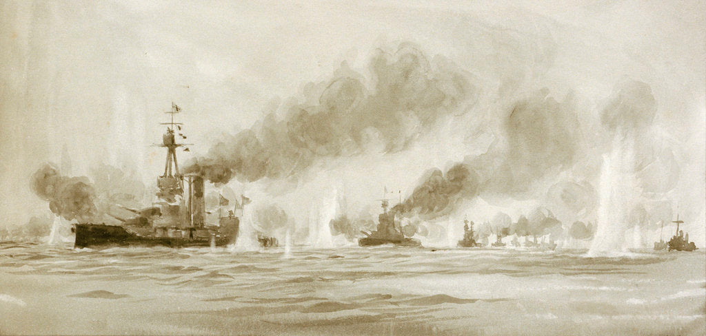 Detail of Jutland by William Lionel Wyllie