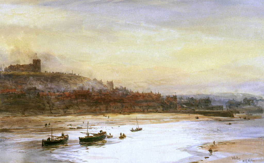 Detail of Whitby by William Lionel Wyllie