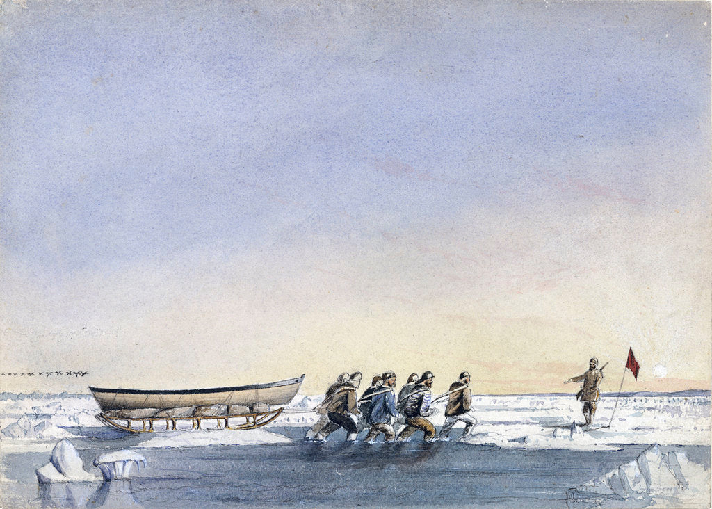 Detail of Belcher's Franklin Expedition 1852-1854 by Walter William May
