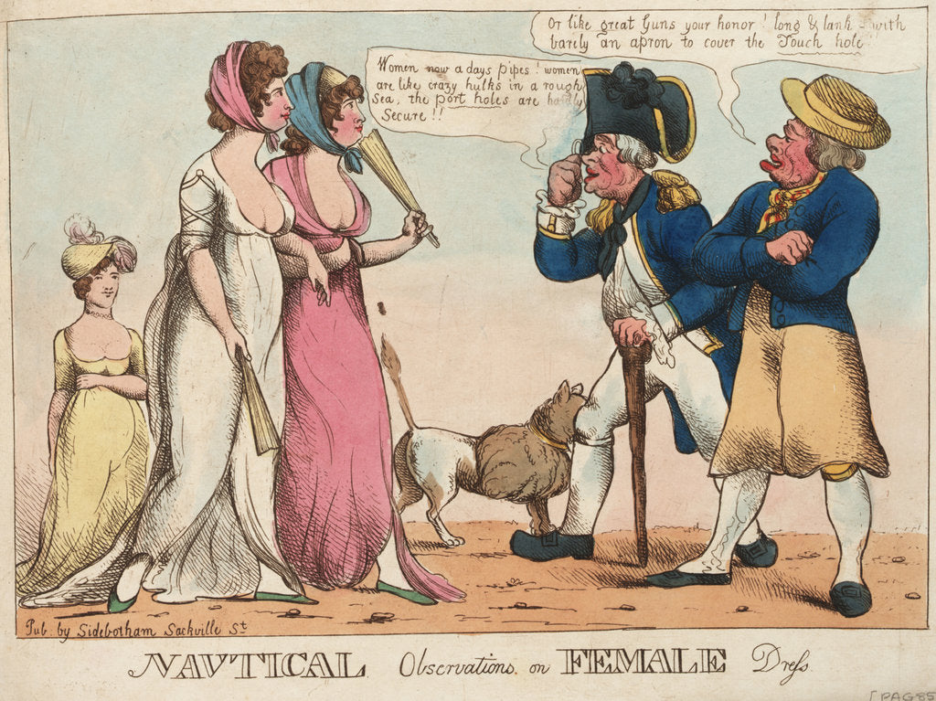 Detail of Nautical Observations on Female Dress by J. Sidebotham
