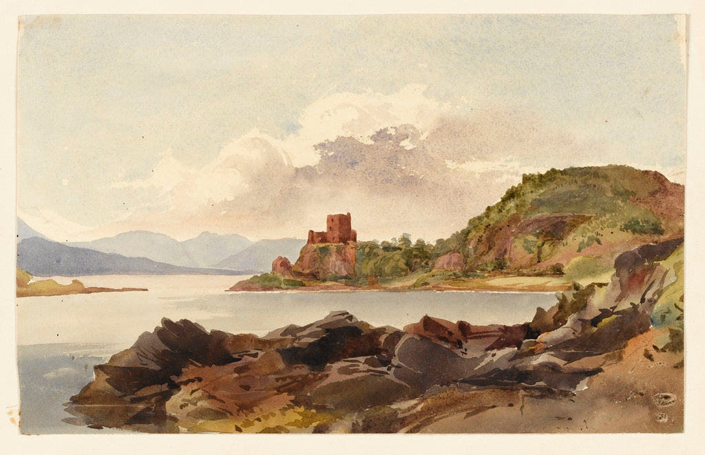 Detail of Castle Dunolly; W. Oban by Margaret Louisa Herschel