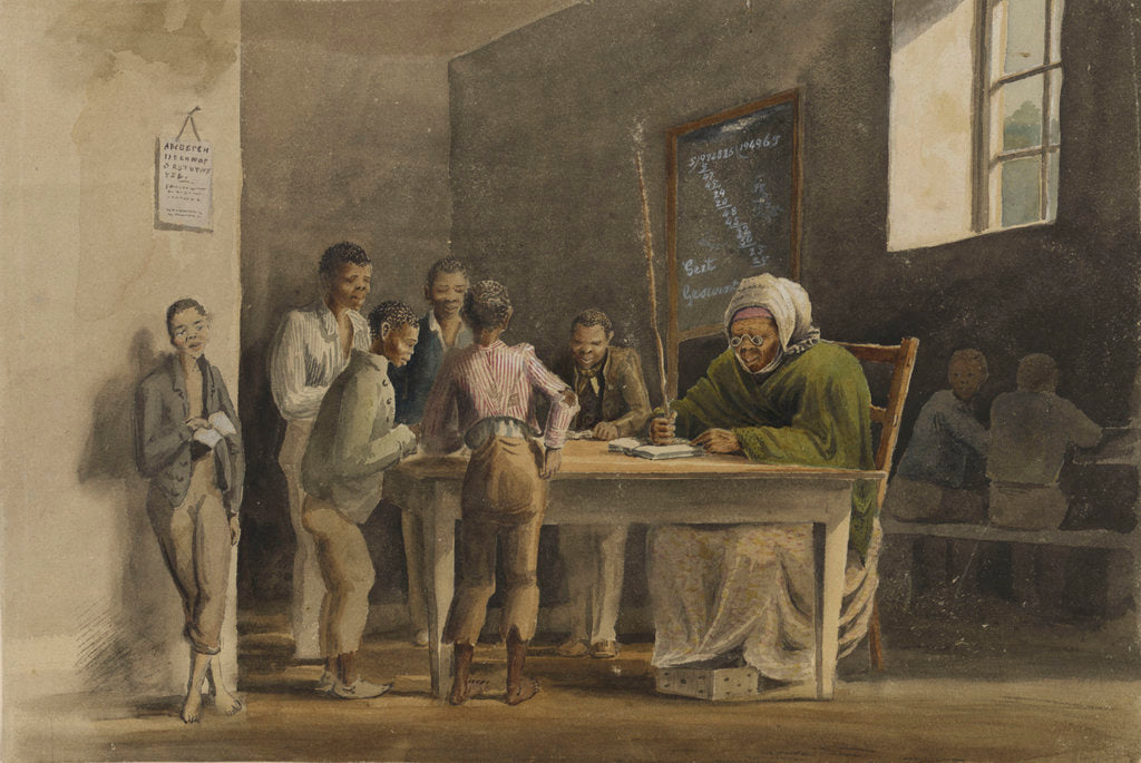 Detail of Education in the Early Days at The Cape by Charles Davidson Bell