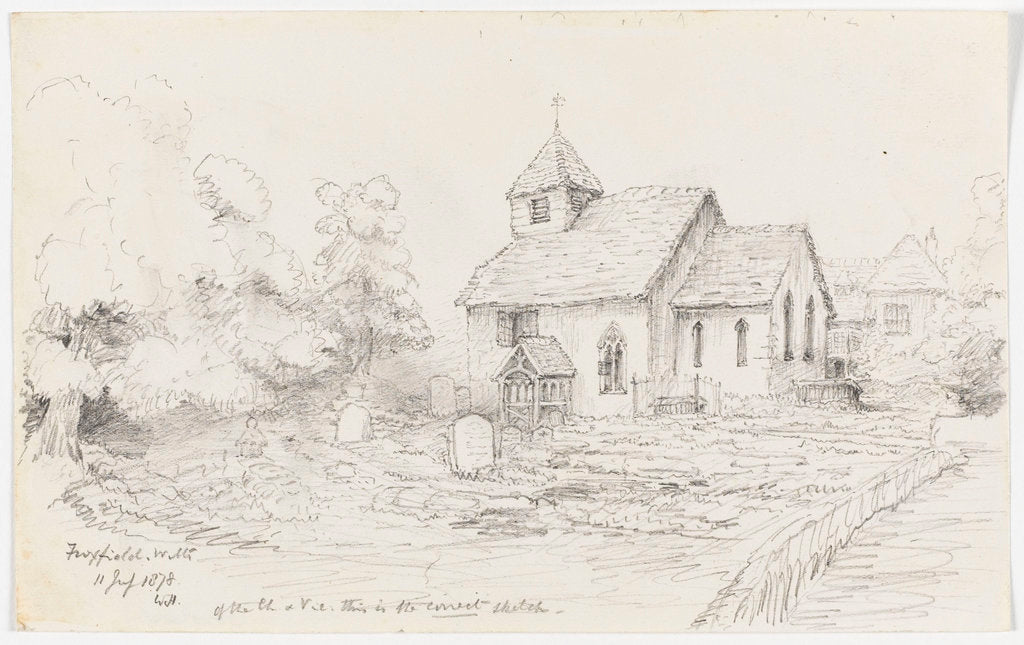 Detail of Froxfield, Wilts., 11 July 1878 by William James Herschel