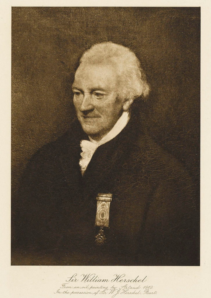 Detail of Sir William Herschel (1738-1822) by William Artaud