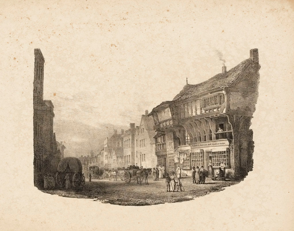 Detail of Bridge Street, Chester by F. N.