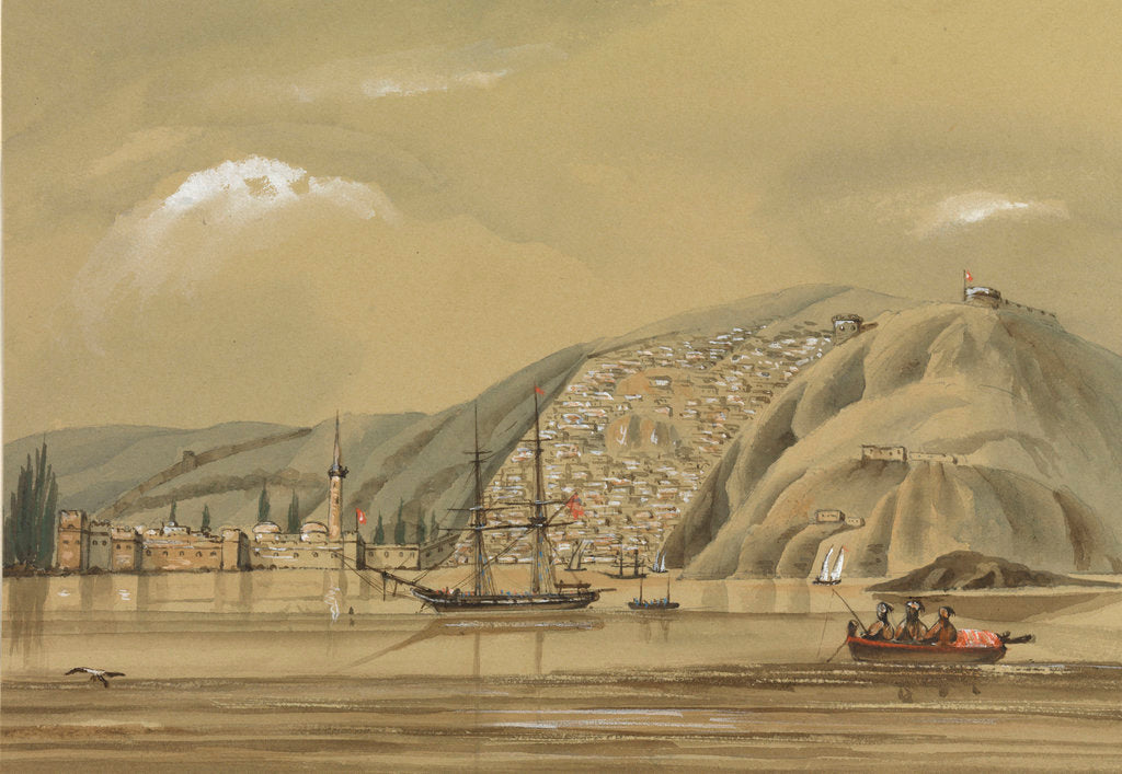 Detail of Scala-Nova, Asia Minor, Siren by Harry Edmund Edgell