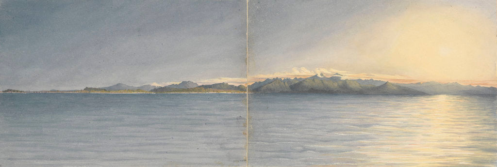 Detail of San Blas [Mexico], Oct 11th 1850, Mountains about Tepic, 6400 feet by Edward Gennys Fanshawe