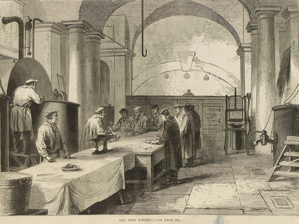Detail of The West Kitchen, Greenwich Hospital by M. Jackson
