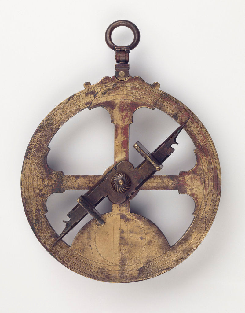 Detail of Mariner's astrolabe: obverse by unknown