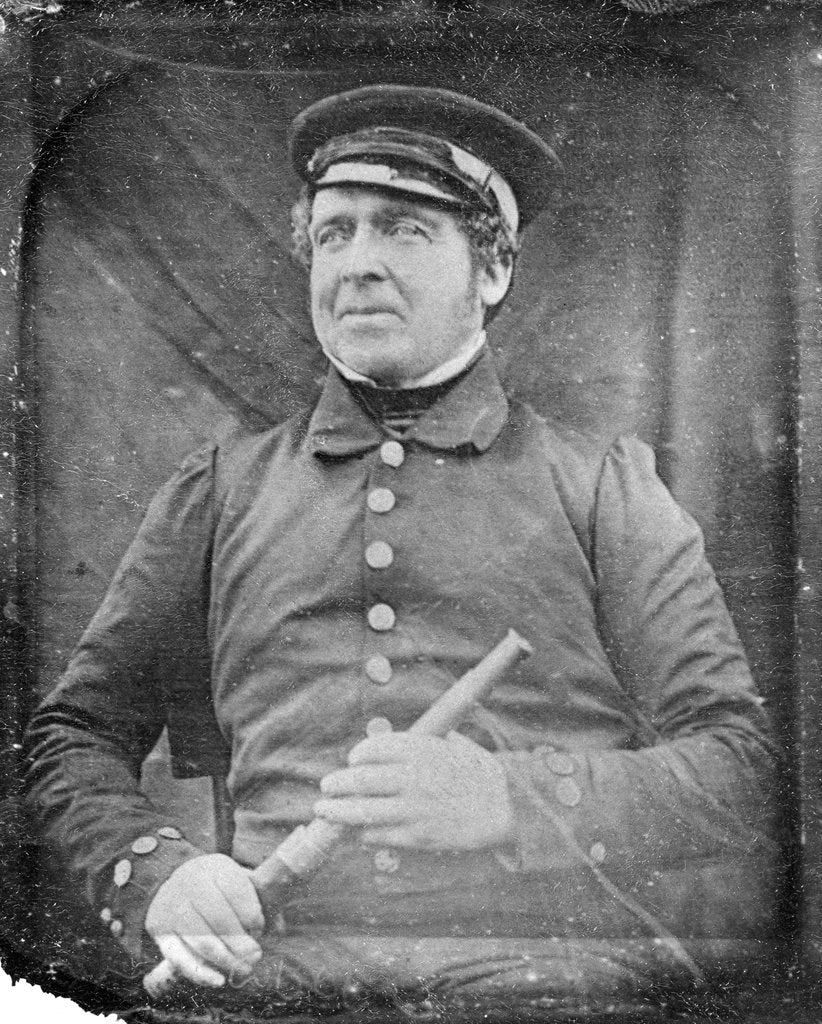 Detail of James Reid, Ice Master by Baird