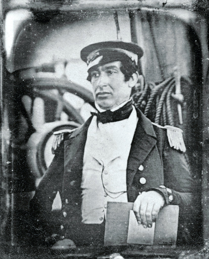 Detail of Lieutenant Le Vesconte by Baird