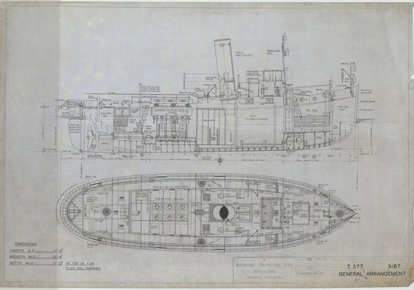 Steam Tug Pinklake (1943)