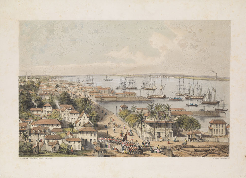 Detail of View of Georgetown (Guyana) by Unknown